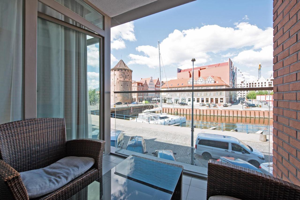 Waterlane Riverside - Spa, Pool, Gym & Parking By Downtown Apartments Гданьск Экстерьер фото