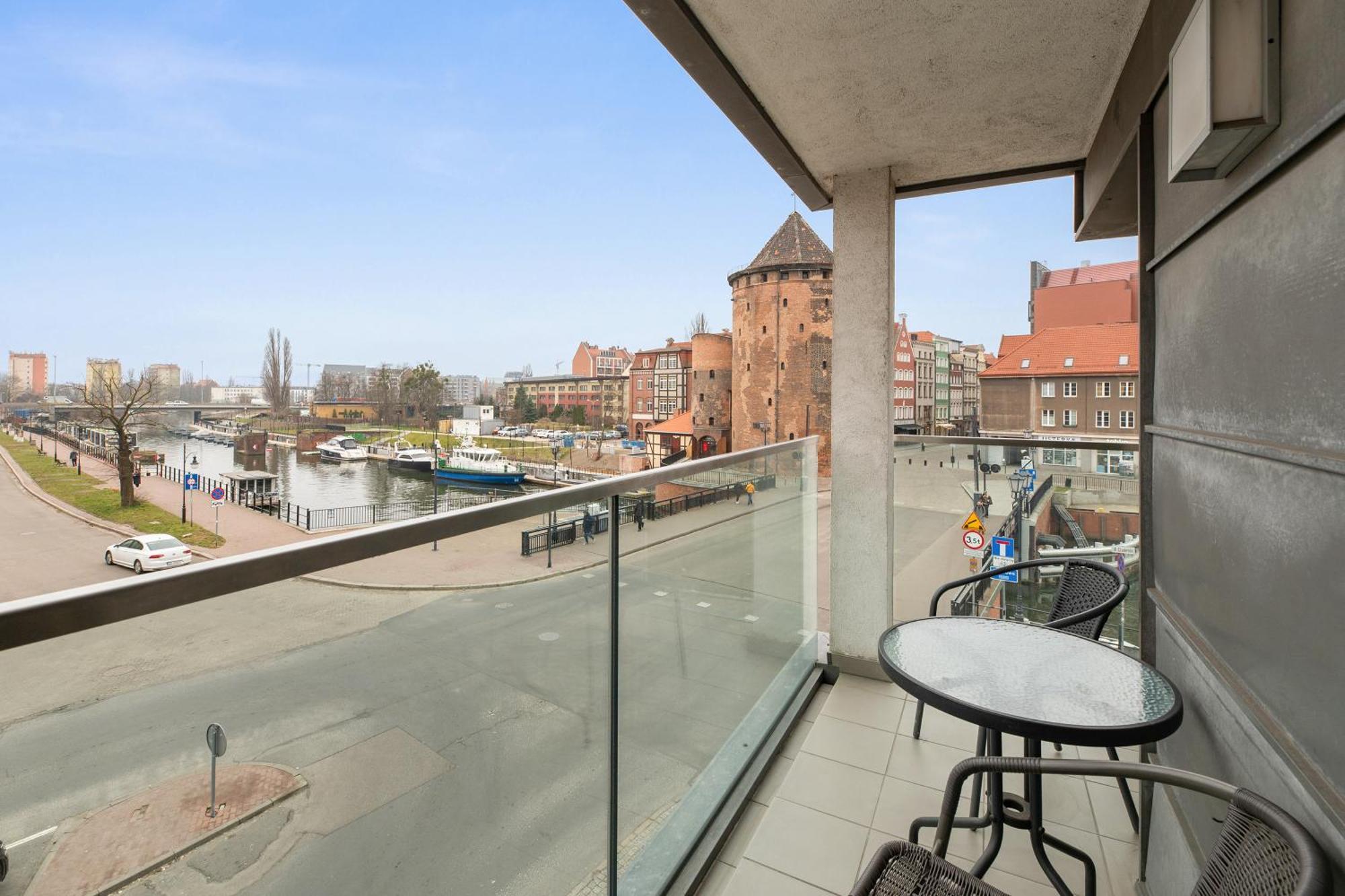 Waterlane Riverside - Spa, Pool, Gym & Parking By Downtown Apartments Гданьск Номер фото